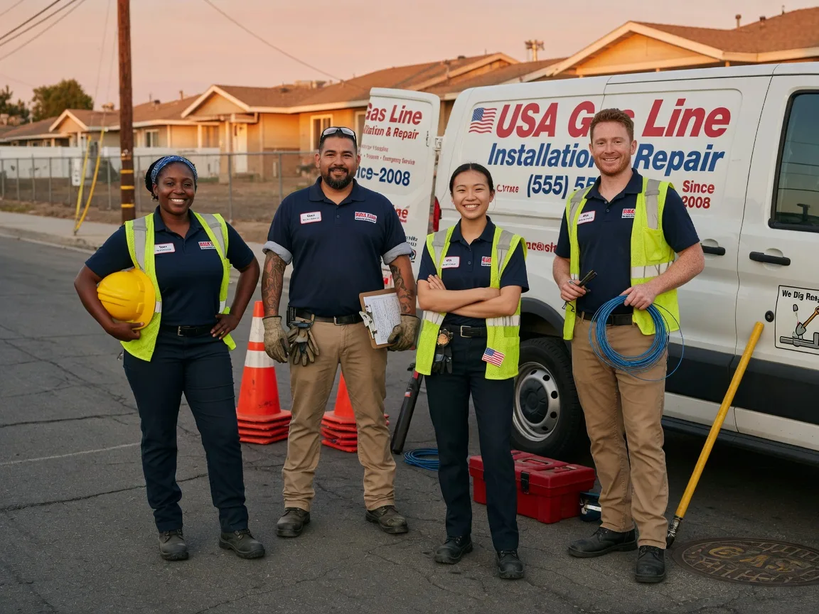 Gas Line Installation company in Oslo, MN